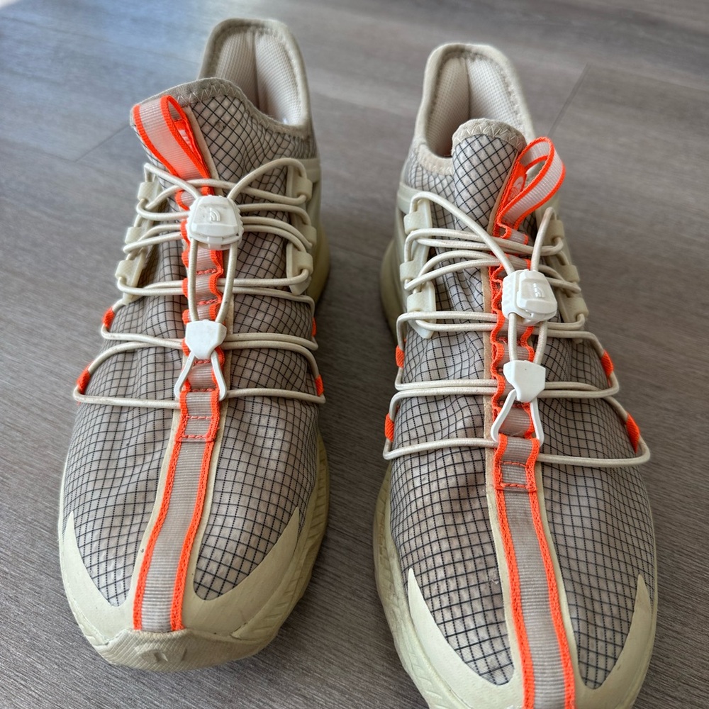 Stylish Beige and Orange hiking shoes